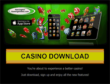 Tablet Screenshot of harringtongamingonline.com